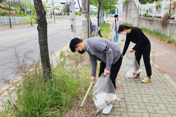 인천 중구자원봉사센터, 동네 일주 해양환경 정화 전개